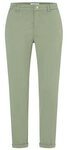 MAC Chinohose CHINO turn up mit dezentem Glanz, elegant und sportiv zugleich