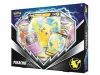POKÉMON Sammelkarte Pokémon Pikachu V Collection Box (englische Karten), 4...