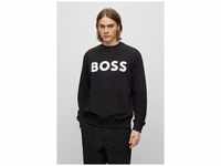 BOSS ORANGE Sweatshirt WeBasicCrew mit Rundhalsausschnitt, schwarz