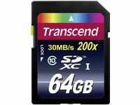 Transcend SDXC Karte 64GB Class 10 Speicherkarte