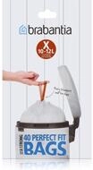 Brabantia M&uuml;lltrennsystem PerfectFit M&uuml;llbeutel Bo & NewIcon, Codierung X...
