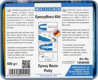 WEICON Dichtungskitt Epoxidharz-Kitt, knetbare Universal-Reparaturmasse, gr&uuml;n,