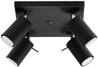 SOLLUX lighting Deckenspot, Leuchtmittel nicht inklusive, Deckenlampe 4-flammig