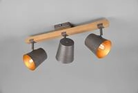TRIO Leuchten Deckenstrahler Bell, ohne Leuchtmittel, Leuchtmittel wechselbar,