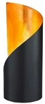 Reality Leuchten Tischleuchte Tischlampe FRANK, 1-flammig, H 24 cm, Goldgelb, ohne