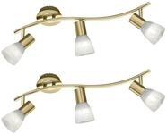 TRIO Leuchten LED Deckenstrahler, LED wechselbar, Warmwei&szlig;, Decken-lampe