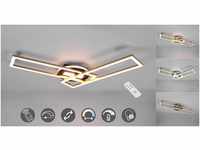 TRIO Leuchten LED Deckenleuchte Twister, CCT - über Fernbedienung,...