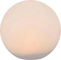 Reality Leuchten LED Solarleuchte MELO, Kugel Gartenleuchte Akku Solar, mit