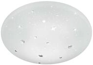 Reality Leuchten LED Deckenleuchte ACHAT, Wei&szlig;, &Oslash; 28 cm, Kunststoff, LED fest