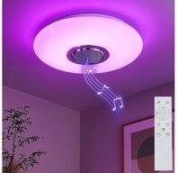 Reality Leuchten LED Deckenleuchte, LED-Leuchtmittel fest verbaut, Kaltwei&szlig;,