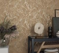 Marburg Vliestapete Squirm, strukturiert, gl&auml;nzend, moderne Tapete f&uuml;r Wohnzimmer