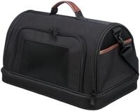 TRIXIE Tiertransporttasche Airline Tasche&nbsp;Gate - schwarz - 28 &times; 25 &times; 45 cm