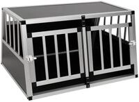 vidaXL Hunde-Transportbox 89 x 69 x 50 cm Hundetransportbox mit Doppelt&uuml;r...