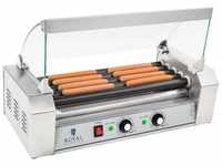 Royal Catering Elektrogrill Hot Dog Grill Hot Dog Gerät Maker Hotdog Rollen...