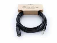 Cordial Audio-Kabel, EM 3 MV Mikrofonkabel 3 m - Mikrofonkabel
