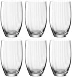 LEONARDO Longdrinkglas POESIA, 6-tlg., Kristallglas, 460 ml, 6-teilig