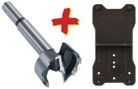 Wolfcraft Holzbohrer Forstnerbohrer + 1 Markierhilfe, Kunststoff 8728000