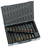 Alpen Holzbohrer, Spiralbohrer D338N HSS 1-10,17 teilig