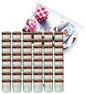MamboCat Einmachglas 48er Set Sturzglas 350 ml Marmeladenglas Einmachglas Obst