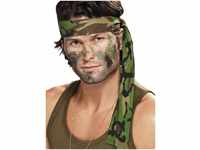 Smiffys Kostüm Armee Stirnband, Stylishes Stirnband für Einzelkämpfer und