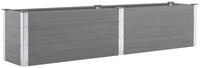 vidaXL Hochbeet Garten-Hochbeet 250 x 50 x 54 cm WPC Grau (1 St)