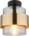 GLOBO LIGHTING Deckenleuchte MILLEY, ohne Leuchtmittel,