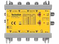 TechniSat SAT-Multischalter TechniRouter 5/2x16 - Multischalter - silber/gelb