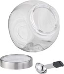 APS Vorratsglas, Edelstahl, Glas, (1-tlg), mit L&ouml;ffel mit magnetischem...