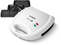 Hyundai 3-in-1-Sandwichmaker SM627, 700 W, austauschbare Sandwich/Waffel/Panini