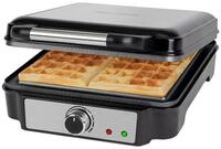 ProfiCook Waffeleisen PC-WA 1241, f&uuml;r 4 belgische Waffeln pro Backvorgang