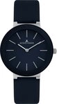 Jacques Lemans Quarzuhr Monaco 42-9D, Armbanduhr, Damenuhr, Crystexglas, Lederarmband