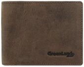 GreenLand Nature Geldb&ouml;rse, Leder braun