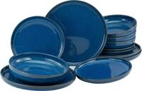 CreaTable Tafelservice Teller Set, Geschirr-Set Atlantico (12-tlg), 4 Personen,