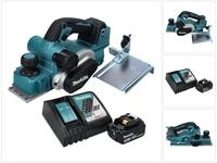 Makita Akku-Falzhobel DKP 181 RT1 Akku Hobel Falzhobel 82 mm 18 V Brushless