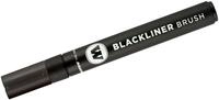MOLOTOW Filzstift Aquarellstift Brush Blackliner 1-2mm schwarz (3 St&uuml;ck)