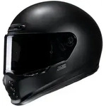 HJC Motorradhelm HJC V10 Solid semi matt schwarz Integralhelm M (1er Set),
