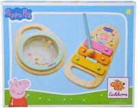 Eichhorn Spiel Eichhorn Peppa Pig Holz-Musikset - Handtrommel & Xylophon f&uuml;r...