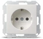 GIRA Unterputz-Steckdose GIRA Steckdosen-Einsatz System 55, 418803, reinwei&szlig;,