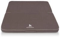 Knuffelwuff Hundematte Faltbare Reisematte Tacoma, Orthop&auml;disch braun|grau 80 cm x