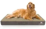 Knuffelwuff Hundematte Ellenie, Orthop&auml;disch beige 72 cm x 120 cm
