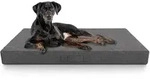 Knuffelwuff Hundematte Inkontinenzmatte Lenie, Orthop&auml;disch grau 72 cm x 120 cm