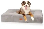 Knuffelwuff Tierbett Hundebett Midland, Orthop&auml;disch grau 100 cm x 120 cm