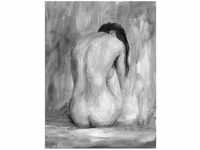 Artland Wandbild Figur in schwarz & weiß II, Frau (1 St), als Alubild,...