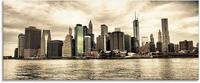 Artland Glasbild Lower Manhattan Skyline, Amerika (1 St), in verschiedenen Gr&ouml;&szlig;en