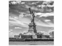 Artland Glasbild New York City Freiheitsstatue, Amerika (1 St), in verschiedenen