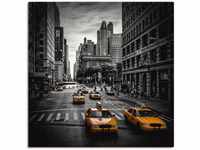 Artland Wandbild New York City Verkehr 5th Avenue, Amerika (1 St), als Alubild,