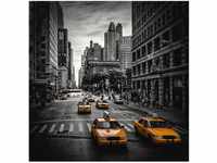 Artland Wandbild New York City Verkehr 5th Avenue, Amerika (1 St), als Alubild,