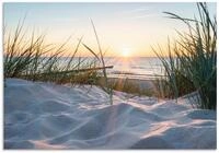 Artland Wandbild Ostseestrand, Strand (1 St), als Alubild, Leinwandbild, Poster in