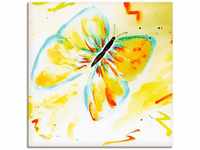 Artland Wandbild Schmetterling, Insekten (1 St), als Leinwandbild, Poster in