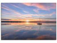 Artland Wandbild Sonnenuntergang am Starnberger See II, Bilder vom...